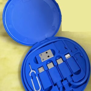 Cabo USB C para USB C de 5 em 1 de 60W projetado para carregamento rápido