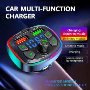 Carregador de carro multifuncional de cabeça grande