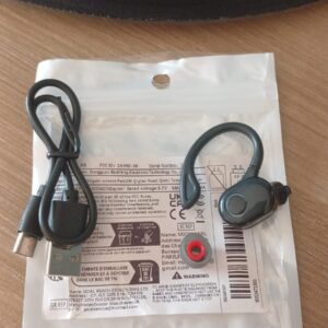 Fone de Ouvido Sem Fio com Visor LED e Toque, Earbuds TWS para esportes