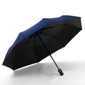 Guarda Chuva - Umbrella Azul marinho automático dobrável