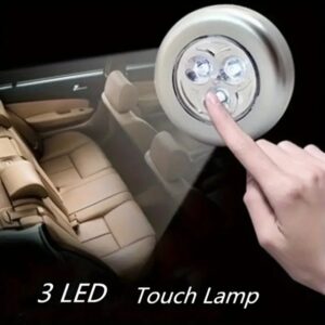 Luzes LED Tátil - Ideal para Corredor, Banheiro, Quarto, Cozinha, Armário, Escadas - Alimentada por Pilha AAA (Não Inclusas)