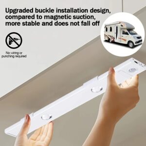 Luzes de tira LED recarregáveis via USB c/sensor de movimento de olho de gato - fina, com regulação