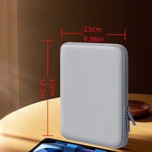 Mala de Tablet de Alta Qualidade de Cor Sólida, Durável, Portátil