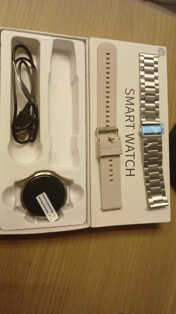 Smart Watch S11 Ladies Amoled Display Bluetooth Calling c/ 2 pulseiras