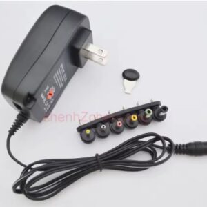 Adaptador de alimentação ajustável fonte do carregador universal Ac Dc 3v 4v 5v 6v 7v 9v e 12v