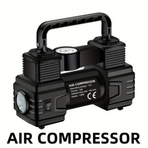 Mini Bomba de Inflar - 12V de Alta Potência - Elétrica Multifuncional - Compressor de Ar
