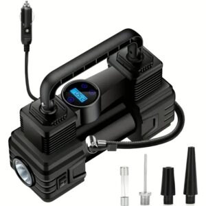 Mini Bomba de Inflar - 12V de Alta Potência - Elétrica Multifuncional - Compressor de Ar