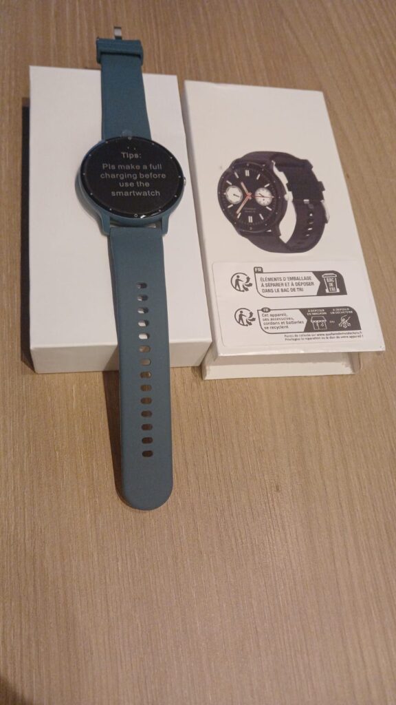 Smartwatch esporte fitness monitor de frequência cardíaca, à prova d'água conforme orientações no manual ZL 02 CPro Pulseira Azul