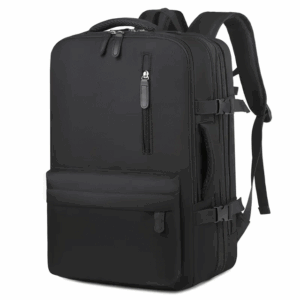 Mochila de Viagem Aprovada para Viagens - PRETA